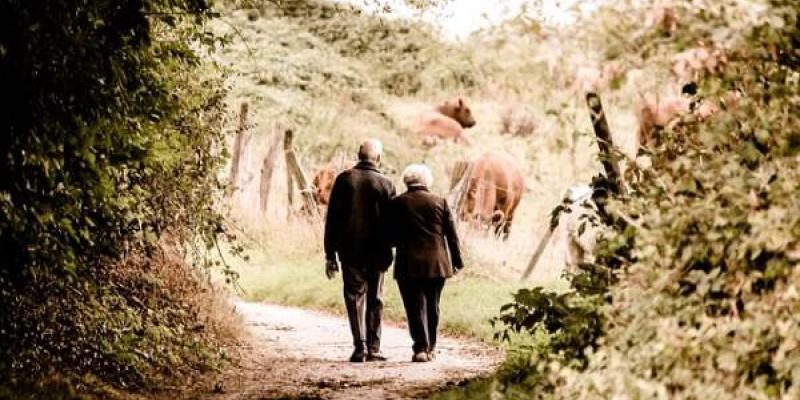 Municipios Rurales / Pixabay Pareja de ancianos en un municipio rural