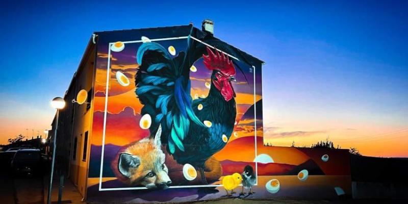Cinco grafiti extremeños nominados al menor mural del mundo