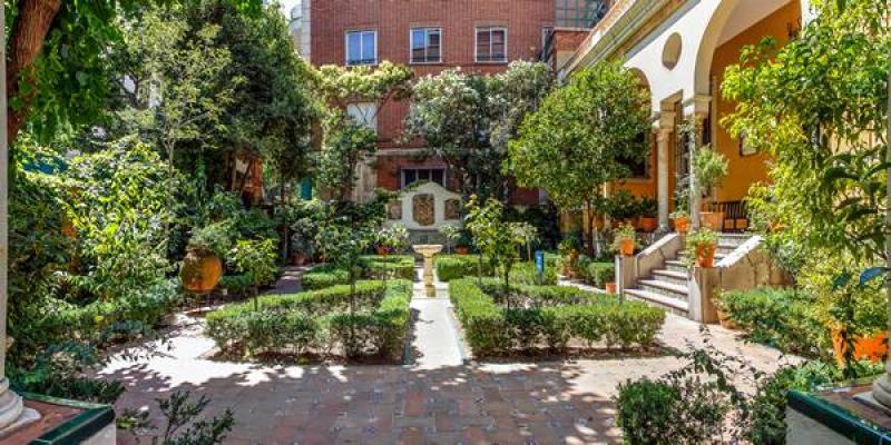 Jardines de la casa Museo Sorolla en Madrid / Todo cuadros 