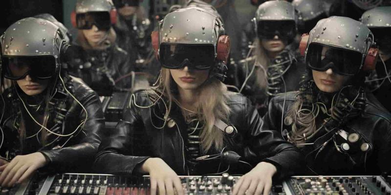Imagen de mujeres pinchando música/Mad Radio La música electrónica crece entre las mujeres