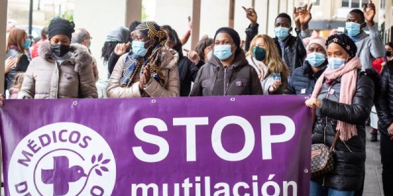 Manifestaciones en contra de la Mutilación Genital Femenina