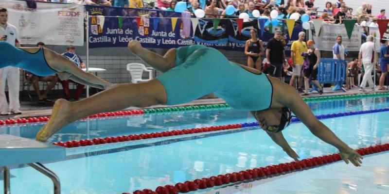 Núria Marquès, en el Campeonato de España de Valladolid. /TIERRA PARALÍMPICA