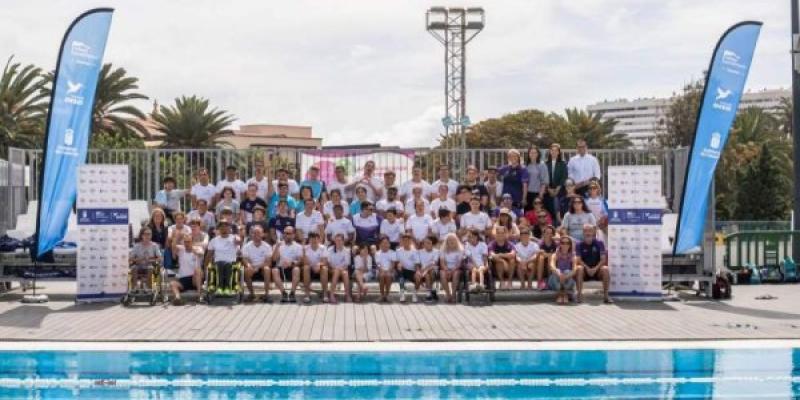 Natación paralímpica - Foto: Relevo Paralímpico Relevo Paralímpico
