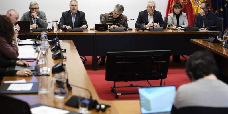 Imagen de la reunión de Navarra/Diario de Noticias Navarra y las personas con discapacidad