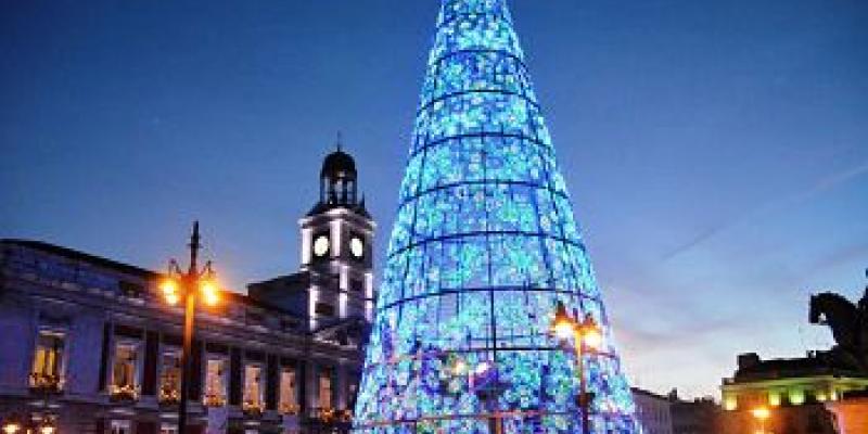 Iluminación de Navidad en Madrid/Mirador Madrid