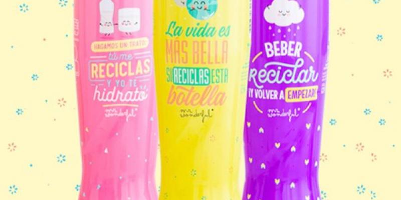 Aquarel de Nestlé saca al mercado botellas de plástico reciclado