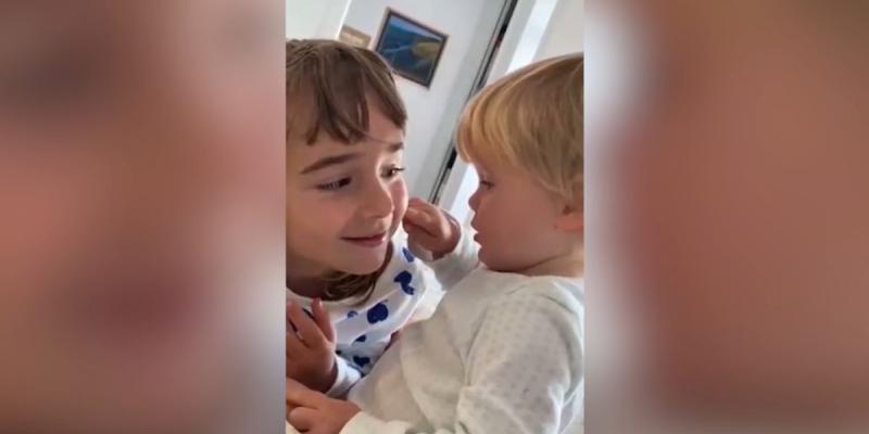 Niñas desaparecidas en Tenerife Captura de un vídeo difundido por la madre de las niñas desaparecidas en Tenerife