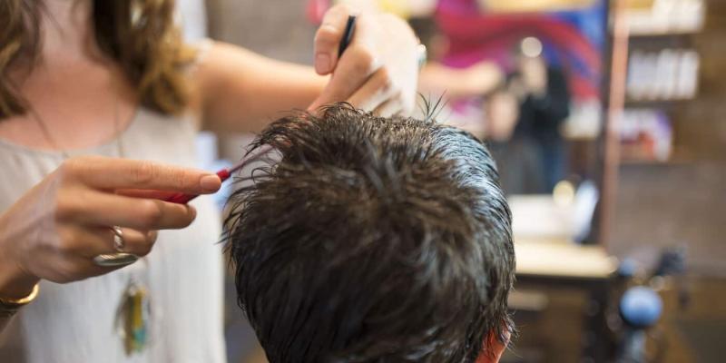 Peluquería para los niños con autismo