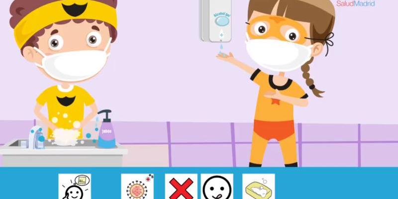 Los niños de educación especial de Madrid, todos unos superhéroes/ Comunidad de Madrid El vídeo para los niños de educación especial