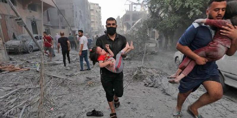 Los niños en Gaza encuentran la muerte
