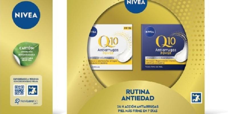 Nivea introduce los códigos de etiquetado NaviLens para personas con discapacidad visual