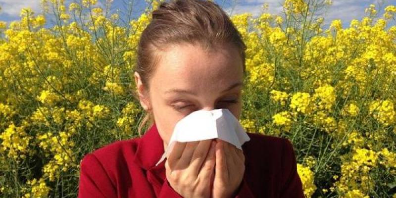 Alergia al polen niveles de polen