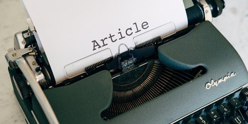 Noticias / Pixabay Máquina de escribir