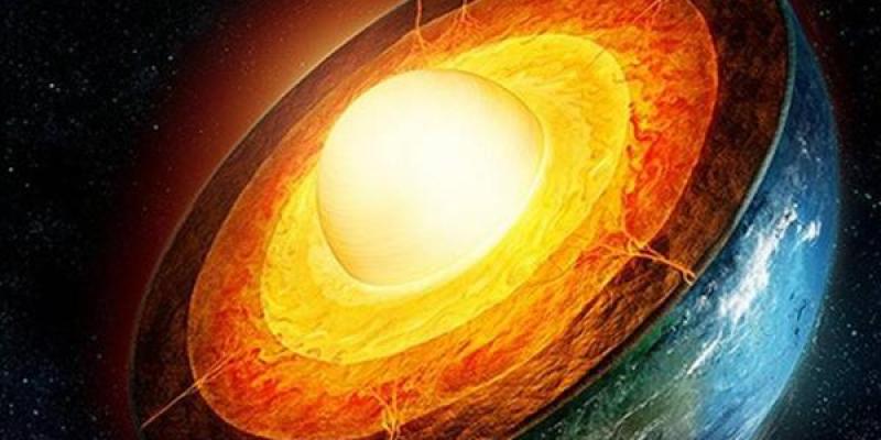 Qué pasa con el núcleo terrestre Ilustración de cómo sería el núcleo terrestre