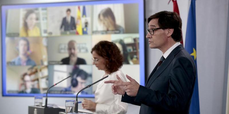 El Gobierno aplica un nuevo criterio para registrar el número de contagiados real | Foto: Pool Moncloa/JM Cuadrado