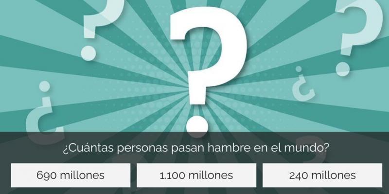 ¿Qué sabes sobre el ODS Hambre Cero? Pon a prueba tus conocimientos sobre el ODS Hambre Cero