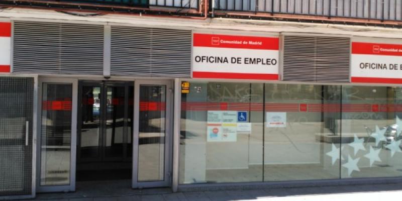 Imagen de archivo de una oficina de empleo situada en Alcorcón.