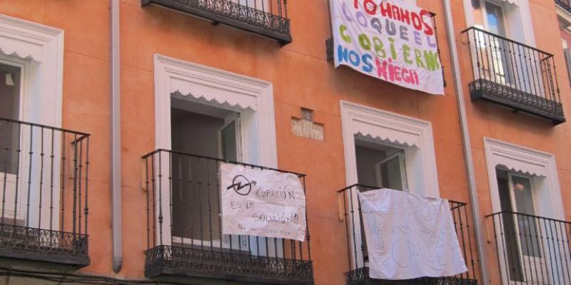 El problema de la okupación ilegal de viviendas en Madrid. okupas