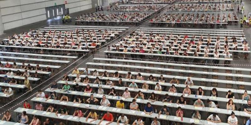 La normativa cambia para los futuros opositores a funcionarios públicos.Europa Press Clase con opositores