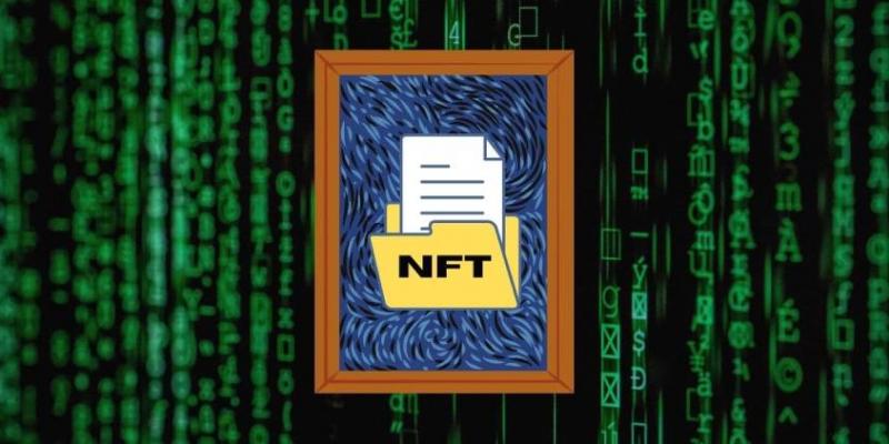 NFT / Maldita.es Infografía representando los NFT