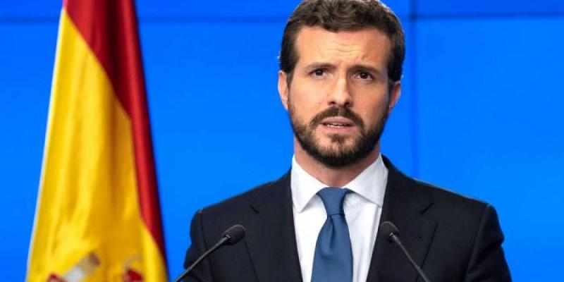 Pablo Casado, líder del Partido Popular | Imagen: RTVE Casado reclama a Sánchez hacer autocrítica sobre la gestión de la crisis.