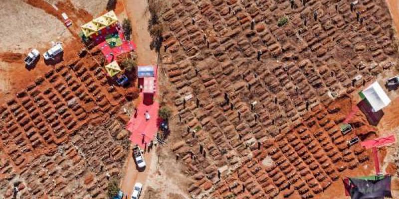 La pandemia en África es terrible. Foto: Marco Longari. AFP Situación de la pandemia en África