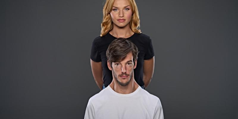 Imagen de protagonistas de la obra de Parejas imperfectas/TALYCUAL Parejas imperfectas, una comedia de discapacidad
