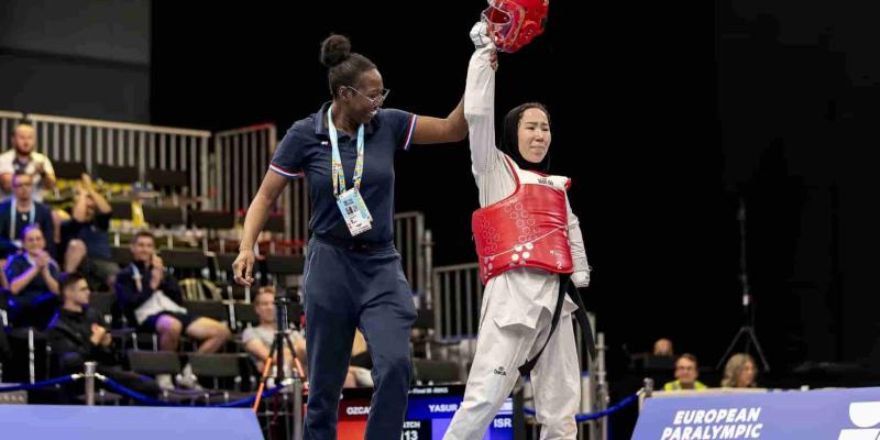 Imagen de un deportista paralímpico/Marca.com París 2024 acoge a personas refugiadas de cara a los Juegos Paralímpicos