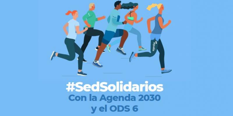 Llevar agua potable caminando por los que no tienen, es posible/ Aqualia Agua potable en forma de pasos