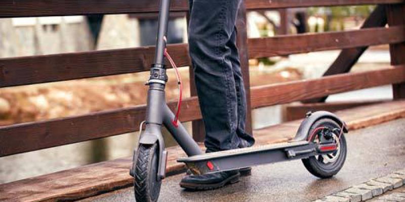 Imagen de un patín eléctrico Patinetes eléctricos