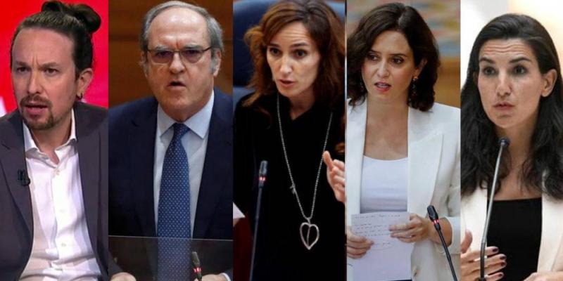 Candidatos a las elecciones del 4M | EFE