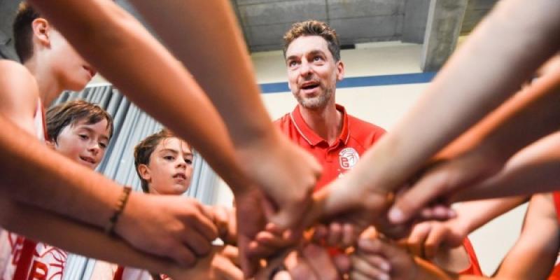 Pau Gasol nos anima a realizar actividad física en nuestro día a día.