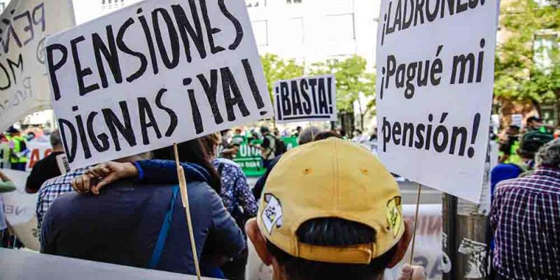 Las pensiones se ven amenazadas por el alto paro juvenil