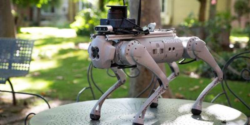 Desarrollan un perro robot inteligente