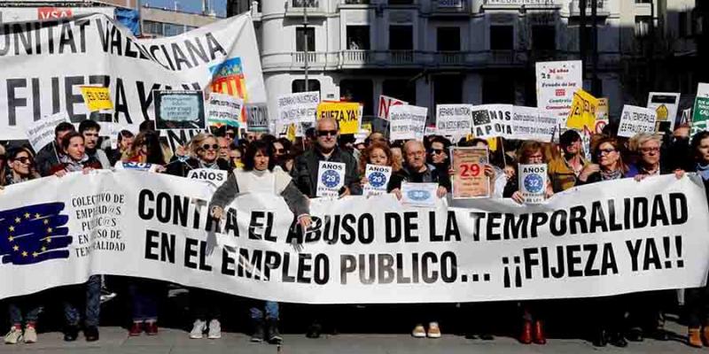 Personal interino / RTVE.es El personal interino quiere una solución a su temporalidad