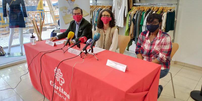 Momento de la presentación de los datos de Cáritas Madrid | Foto: Cáritas Madrid