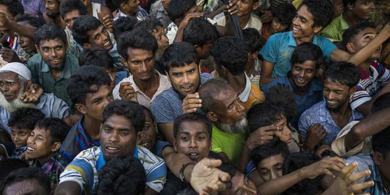 Imagen de refugiados/Comité español de ACNUR En la actualidad existe un total de 70,8 millones de desplazados forzosos