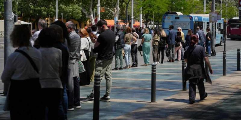Imagen de personas/RTVE.es Las personas con discapacidad durante el apagón