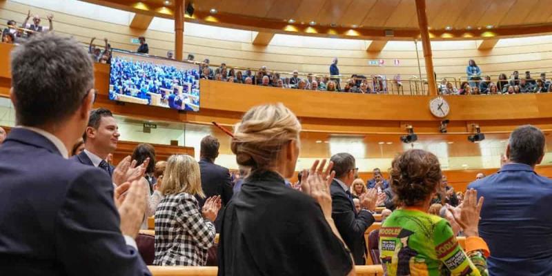 Imagen del Congreso de los Diputados/La Moncloa El Congreso de los Diputados da lugar a una Constitución accesible