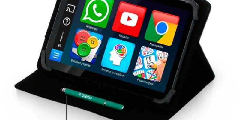 Las personas mayores y la tablet accesibles/ Bleta Tablet para personas mayores