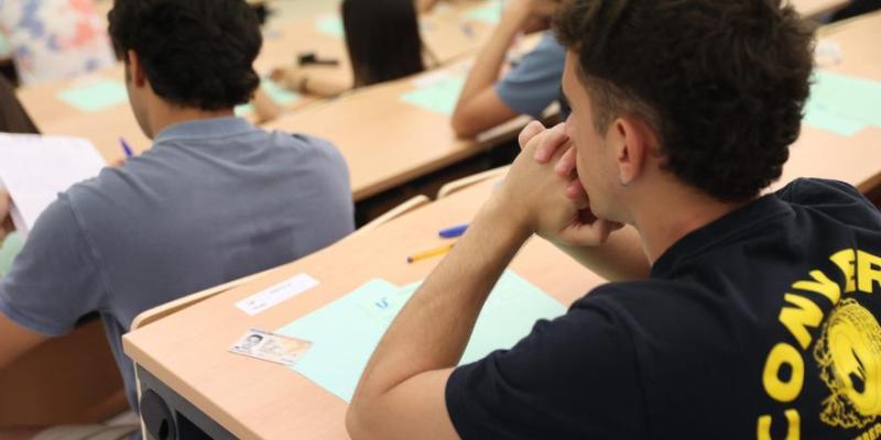 Imagen de un estudiante/El Correo de Andalucía PEvAU 2025 Andalucía