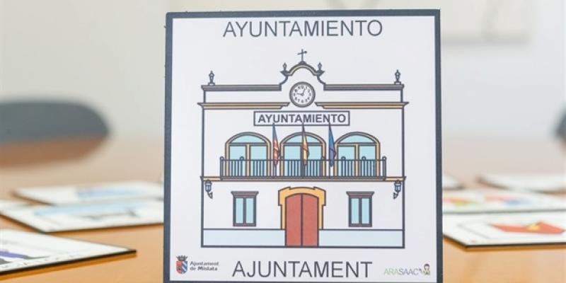 Pictogramas Pictograma sobre la palabra ayuntamiento / ARASAAC