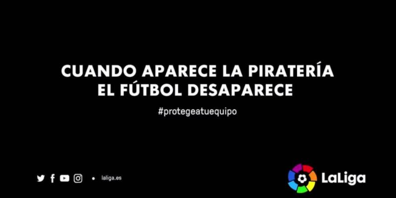 Piratería en el fútbol Campaña contra la piratería en el fútbol
