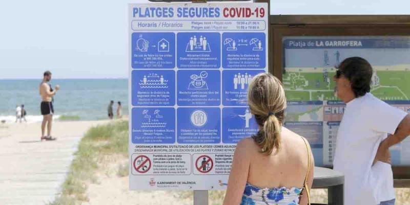 Playa / Levante - EMV La playa será un lugar seguro de COVID-19