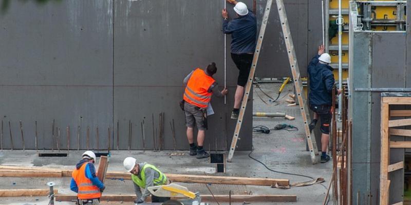Empleado en la construcción