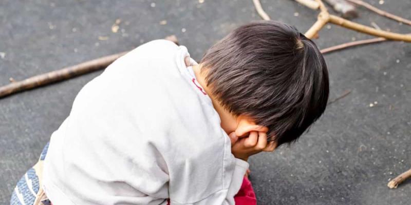 Imagen de un niño/Servimedia La pobreza se centra en los menores