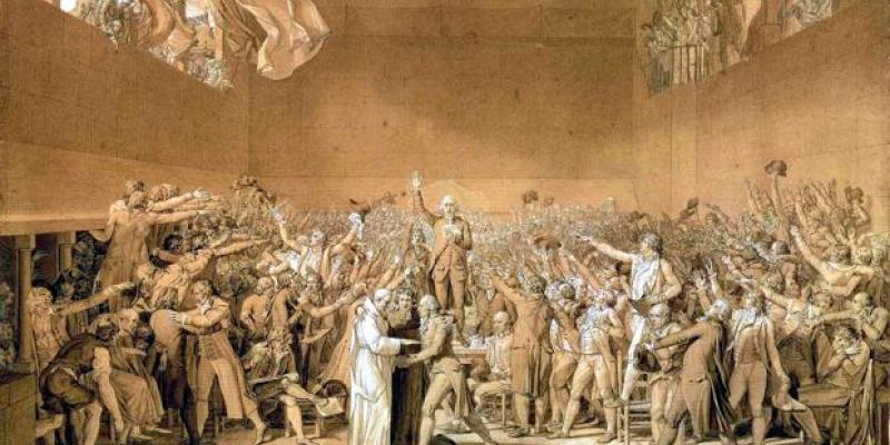 Representación de la política antigua/ABC ¿Cuál es el origen de las derechas y las izquierdas?
