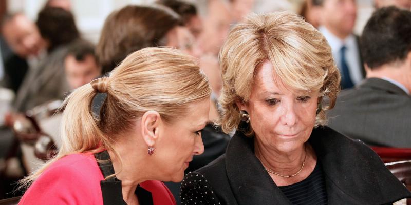 Esperanza Aguirre declara hoy ante el juez por la supuesta financiación irregular del PP de Madrid. PP de Madrid