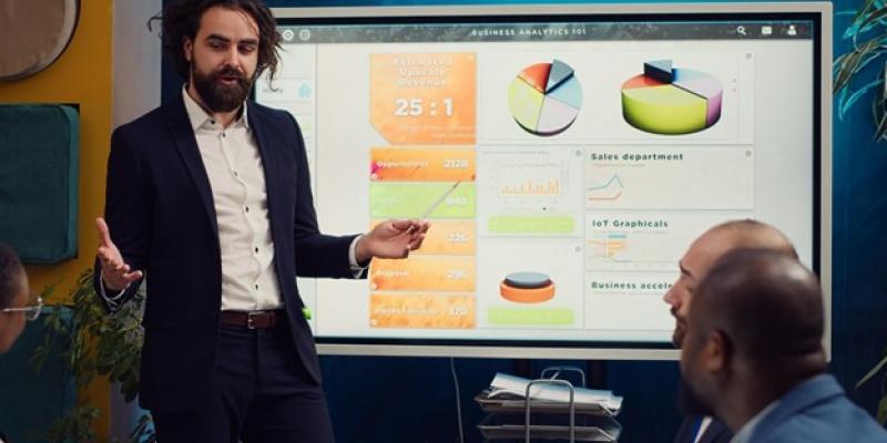 Imagen de una presentación La Inteligencia Artificial en las presentaciones