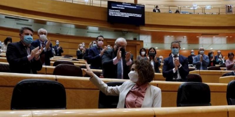 María Jesús Montero en el Senado